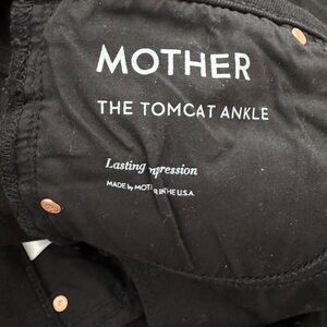 MOTHER tomcat black denim